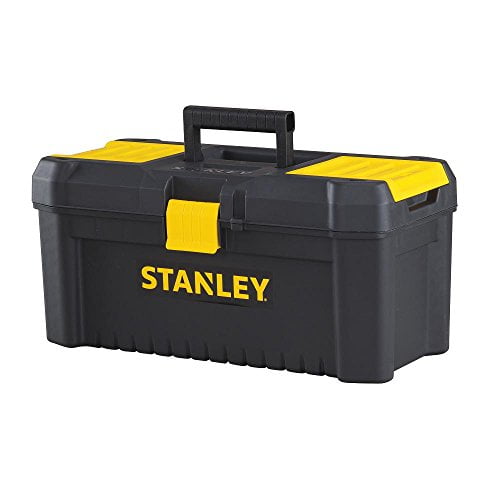16 Black/Yellow Stanley Tools and Consumer Storage STST16331 Stanley Essential Toolbox 16 Black/Yellow Stanley Tools and Consumer Storage STST16331 Stanley Essential Toolbox